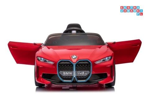 Auto Na Akumulator BMW I4 4x4 Bluetooth ekoskóra EVA LED