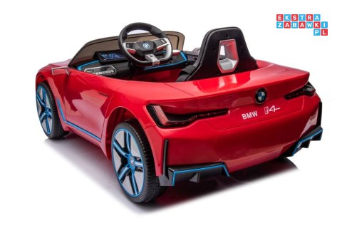 Auto Na Akumulator BMW I4 4x4 Bluetooth ekoskóra EVA LED