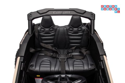 Auto Na Akumulator Buggy Lakier ekoskóra EVA LED Bluetooth Radio FM