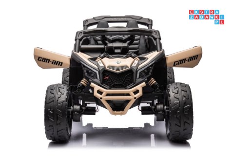 Auto Na Akumulator Buggy Lakier ekoskóra EVA LED Bluetooth Radio FM