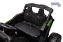 [17294] Buggy lakierowany na akumulator 4x200W 24V/5Ah ekoskóra EVA LED Bluetooth - zielony