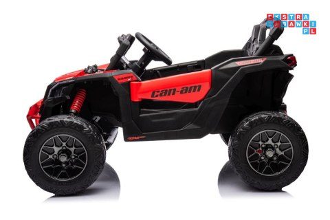 Auto Na Akumulator Buggy ekoskóra EVA LED Bluetooth Radio FM