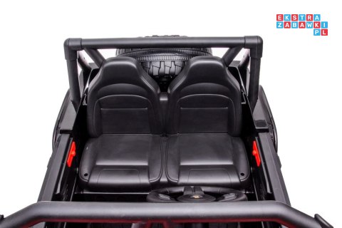 Auto Na Akumulator Jeep QY2188 MP4 Ekoskóra 2x45W EVA LED