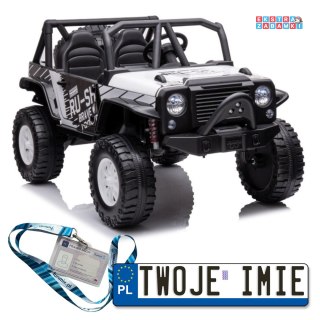 Auto Na Akumulator Jeep QY2188 na akumulator - Ekoskóra, 2x45W, EVA, LED