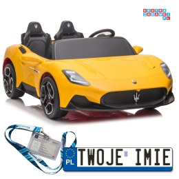 Auto Na Akumulator Maserati MC20 2x200W Ekoskóra EVA LED