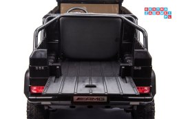 Auto Na Akumulator Mercedes G63 6x6 Bluetooth Ekoskóra EVA LED USB