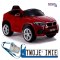 [3286] BMW X6 lakierowany na akumulator 2x45W 12V/7Ah Ekoskóra EVA LED - czerwony