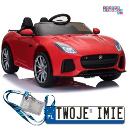 Auto na Akumulator Jaguar F-Type Ekoskóra EVA LED