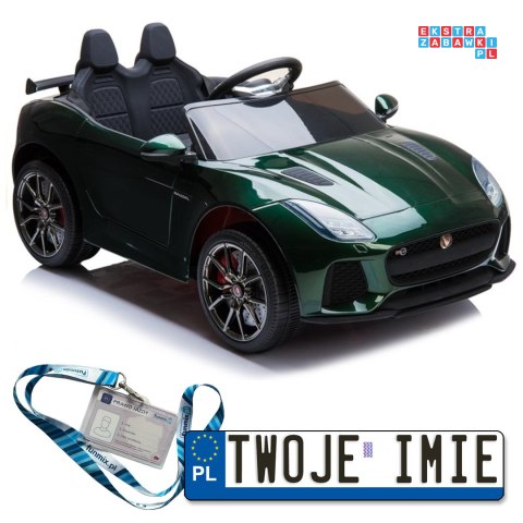 Auto na Akumulator Jaguar F-Type Lakier Ekoskóra 2x45W EVA LED