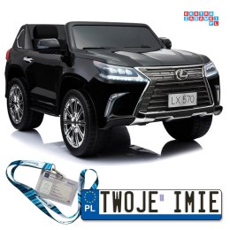 Auto na Akumulator LEXUS DK-LX570 Lakierowany Ekoskóra 4x45W EVA LED