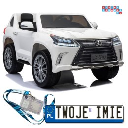 Auto na Akumulator LEXUS DK-LX570 Lakierowany Ekoskóra 4x45W EVA LED