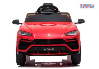 Czerwone Lamborghini Urus na akumulator - 2x45W, 12V/4.5Ah, EVA, LED - [5181]