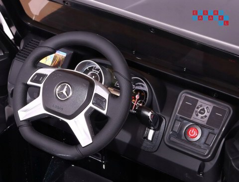 Auto na akumulator Mercedes AMG G65 dla dzieci + Lakierowany + Bagażnik + Światła Dźwięk
