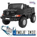 Auto na akumulator Mercedes-Benz Zetros dla dzieci + 2-osobowy + Bagażnik + Pilot