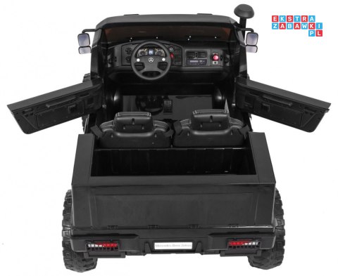 Auto na akumulator Mercedes-Benz Zetros dla dzieci + 2-osobowy + Bagażnik + Pilot