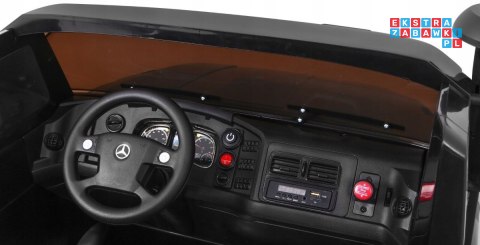 Auto na akumulator Mercedes-Benz Zetros dla dzieci + 2-osobowy + Bagażnik + Pilot