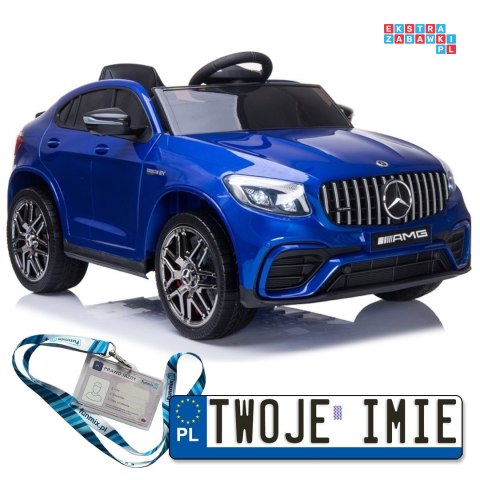 Auto na akumulator Mercedes GLC 63S Lakier 4x4 Ekoskóra Pilot EVA