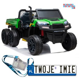 Auto Pojazd Na Akumulator A730-2 24V Ekoskóra EVA LED