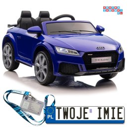 Auto Pojazd Na Akumulator Audi TT RS ekoskóra EVA LED