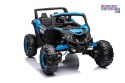 Auto Pojazd Na Akumulator Buggy 24V 4x4 ekoskóra Bluetooth EVA LED