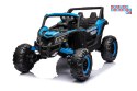 Auto Pojazd Na Akumulator Buggy 24V 4x4 ekoskóra Bluetooth EVA LED