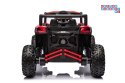 Auto Pojazd Na Akumulator Buggy 24V 4x4 ekoskóra Bluetooth EVA LED