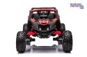 Auto Pojazd Na Akumulator Buggy 24V 4x4 ekoskóra Bluetooth EVA LED