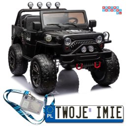 Auto Pojazd Na Akumulator Dla Dzieci 4x4 ekoskóra EVA LED MP3