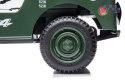 [14972] Wojskowe auto terenowe JH-103 na akumulator 4x45W 12V/7Ah Ekoskóra EVA LED - zielony