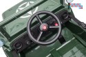 [14972] Wojskowe auto terenowe JH-103 na akumulator 4x45W 12V/7Ah Ekoskóra EVA LED - zielony