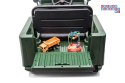 [14972] Wojskowe auto terenowe JH-103 na akumulator 4x45W 12V/7Ah Ekoskóra EVA LED - zielony
