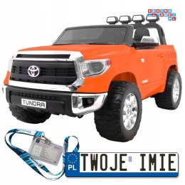 Auto Pojazd Toyota Tundra XXL na akumulator dla dzieci Pilot LED Audio EVA