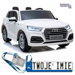 Auto Pojazd na Akumulator Nowe Audi Q5 4x45W Ekoskóra EVA LED
