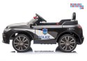 Auto Pojazd na Akumulator Policja 2x35W Radio Ekoskóra EVA LED MP3