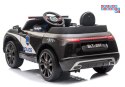 Auto Pojazd na Akumulator Policja 2x35W Radio Ekoskóra EVA LED MP3