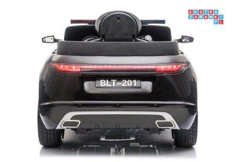 Auto Pojazd na Akumulator Policja 2x35W Radio Ekoskóra EVA LED MP3