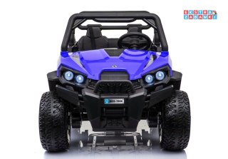 WXE-8988 auto na akumulator - niebieski, 4x45W, ekoskóra, EVA, LED [3268]