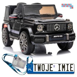 Auto Pojazd na akumulator Mercedes G63 BBH-003 Ekoskóra EVA LED MP3
