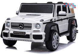 Auto Pojazd na akumulator Mercedes Maybach Ekoskóra 2x45W EVA LED