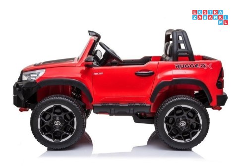 Auto na Akumulator Toyota Hilux Lakier Bluetooth Ekoskóra EVA LED