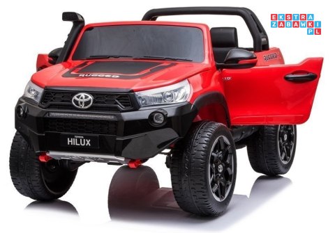 Auto na Akumulator Toyota Hilux Lakier Bluetooth Ekoskóra EVA LED