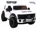 [SX2088] Ford Super Duty auto na akumulator 4x45W 12V/14Ah ekoskóra EVA LED - biały