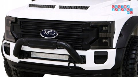 [SX2088] Ford Super Duty auto na akumulator 4x45W 12V/14Ah ekoskóra EVA LED - biały