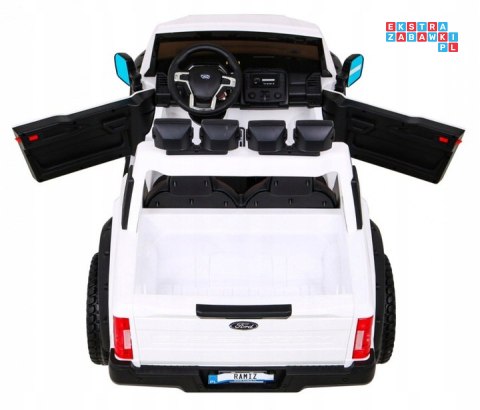 [SX2088] Ford Super Duty auto na akumulator 4x45W 12V/14Ah ekoskóra EVA LED - biały