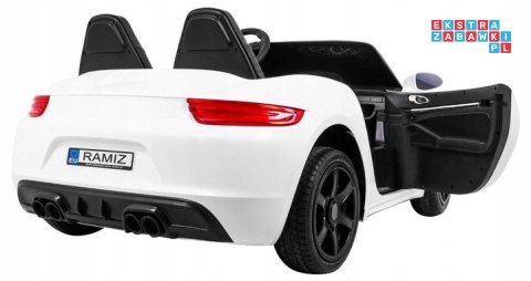 Auto pojazd perfecta na akumulator dla dzieci pompowane koła MP3 LED