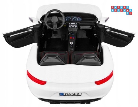 Auto pojazd perfecta na akumulator dla dzieci pompowane koła MP3 LED