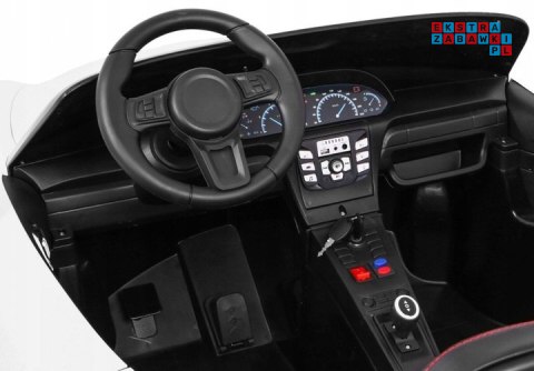 Auto pojazd perfecta na akumulator dla dzieci pompowane koła MP3 LED