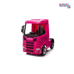 AUTO TIR POJAZD SCANIA R-SERIE NA AKUMULATOR 4X35W EVA BLUETOOTH EKOSKÓRA