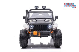[9063] Terenowy XB-1118 na akumulator 4x45W 12V/10Ah z pilotem ekoskóra EVA LED - biały
