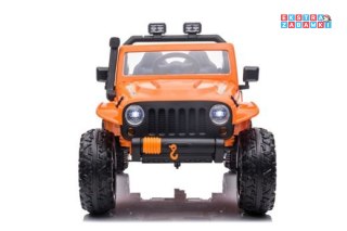 Pomarańczowy XB-1118 na akumulator - 4x45W, 12V/10Ah, ekoskóra, EVA, USB, bluetooth - [9068]